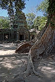 Ta Prohm temple - the eastern courtyard of the third enclosure